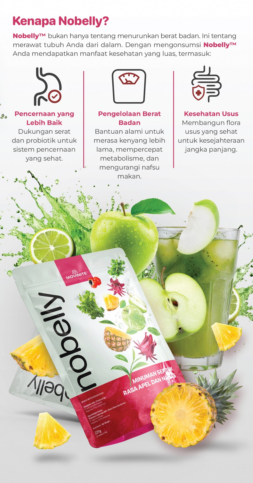 nobelly pelangsing perut buncit