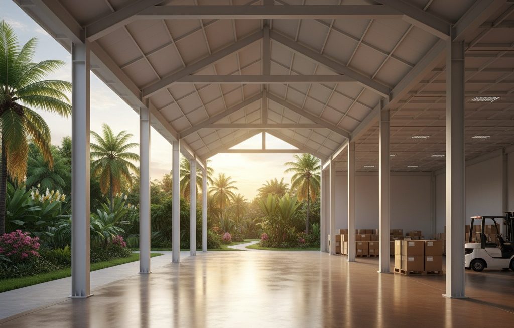 jasa kontraktor gudang, jasa konstruksi gudang