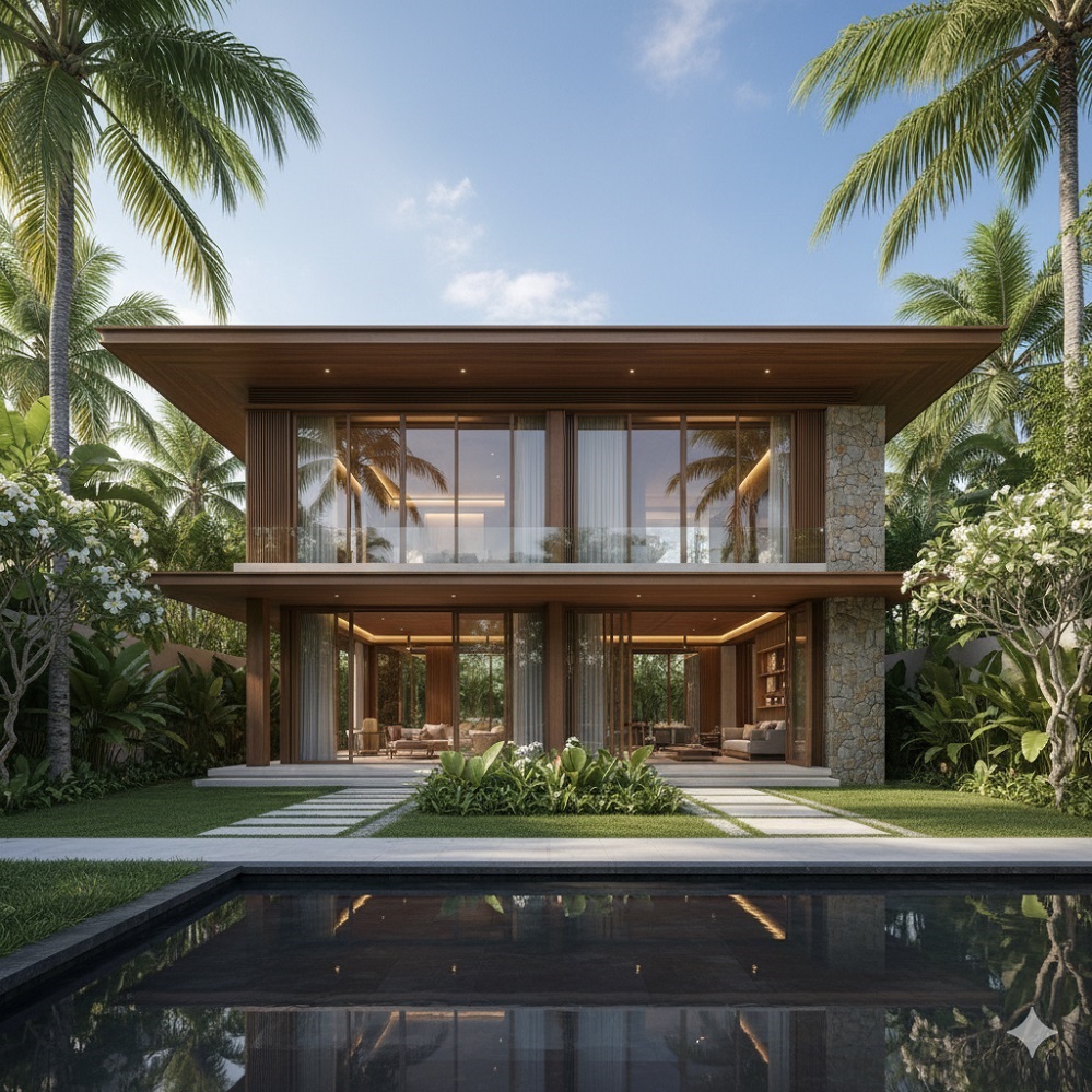 kontraktor rumah mewah surabaya djava lumintu panen